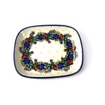 160 Bunzlau Rechthoekige schaal 1535X 160 Schotel Rechthoekig 18,5x15cm